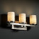 Dakota 3-Light Straight-Bar Bath Bar (254|POR-8773-10-BMBO-MBLK)