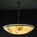 36'' Round Pendant Bowl w/ Ring (254|FAL-9694-35-MBLK)