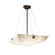 24'' Pendant Bowl w/ Pair Cylindrical Finials (254|CLD-9662-35-DBRZ-F1)