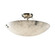 24'' Semi-Flush Bowl w/ Pair Cylindrical Finials (254|CLD-9652-35-DBRZ-F1)