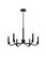 Bedford 24'' 6-Light Chandelier (254|NSH-8183-MBBR)