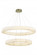 Medley 42'' LED Two-Tier Ring Pendant (254|FAL-8228-BRSS)