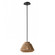Nido 12'' Natural Rope 1-Light Pendant (254|ECO-8290-MBLK)