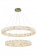 Medley 42'' LED Two-Tier Ring Pendant (254|ALR-8228-BRSS)