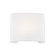 ADA Wide Oval Fabric Wall Sconce (254|FAB-8855-WHTE)