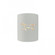 Sun Dagger Small Cylinder - Open Top & Bottom (Outdoor) (254|CER-9010W-MAT-HRSE)