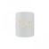 Sun Dagger Small Cylinder - Open Top & Bottom (254|CER-9010-WHT-HRSE)