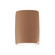Large ADA Wide Cylinder - Open Top & Bottom (254|CER-8858-ADOB)