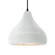 Large Droplet LED Pendant (254|CER-6565-WTWT-MBLK-BKCD-LED1-700)