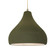 Large Droplet 1-Light Pendant (254|CER-6565-MGRN-ABRS-BEIG-TWST-LED1-700)