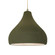Large Droplet 1-Light Pendant (254|CER-6565-MGRN-ABRS-BEIG-TWST)