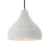 Large Droplet LED Pendant (254|CER-6565-MAT-NCKL-BKCD-LED1-700)