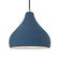Large Droplet 1-Light Pendant (254|CER-6565-MDMT-NCKL-BKCD)