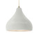 Large Droplet 1-Light Pendant (254|CER-6565-MAT-ABRS-BEIG-TWST)