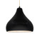 Large Droplet 1-Light Pendant (254|CER-6565-CRB-MBLK-BEIG-TWST)