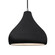 Large Droplet 1-Light Pendant (254|CER-6565-BKMT-NCKL-BKCD)