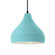 Medium Droplet LED Pendant (254|CER-6563-RFPL-MBLK-BKCD-LED1-700)