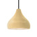Medium Droplet 1-Light Pendant (254|CER-6563-MYLW-MBLK-RIGID)