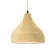 Medium Droplet 1-Light Pendant (254|CER-6563-MYLW-MBLK-BEIG-TWST)