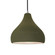 Medium Droplet LED Pendant (254|CER-6563-MGRN-NCKL-BKCD-LED1-700)