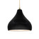 Medium Droplet 1-Light Pendant (254|CER-6563-CRB-ABRS-BEIG-TWST-LED1-700)