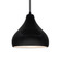 Medium Droplet 1-Light Pendant (254|CER-6563-CRB-MBLK-BKCD)