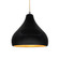 Medium Droplet 1-Light Pendant (254|CER-6563-CBGD-NCKL-BEIG-TWST-LED1-700)