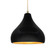 Medium Droplet 1-Light Pendant (254|CER-6563-CBGD-ABRS-BEIG-TWST-LED1-700)