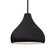 Medium Droplet 1-Light Pendant (254|CER-6563-BKMT-MBLK-RIGID)