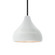 Small Droplet 1-Light Pendant (254|CER-6560-WTWT-MBLK-RIGID-LED1-700)
