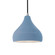 Small Droplet 1-Light Pendant (254|CER-6560-SKBL-NCKL-BKCD)