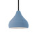 Small Droplet 1-Light Pendant (254|CER-6560-SKBL-MBLK-RIGID)