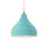 Small Droplet 1-Light Pendant (254|CER-6560-RFPL-NCKL-BEIG-TWST-LED1-700)