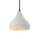 Small Droplet 1-Light Pendant (254|CER-6560-MTGD-MBLK-BKCD)