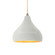 Small Droplet 1-Light Pendant (254|CER-6560-MTGD-ABRS-BEIG-TWST)