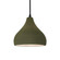 Small Droplet LED Pendant (254|CER-6560-MGRN-MBLK-BKCD-LED1-700)