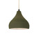Small Droplet 1-Light Pendant (254|CER-6560-MGRN-MBLK-BEIG-TWST-LED1-700)