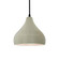 Small Droplet 1-Light Pendant (254|CER-6560-CKC-MBLK-BKCD)