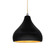 Small Droplet 1-Light Pendant (254|CER-6560-CBGD-NCKL-BEIG-TWST)