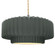 Large Tier Pleated 1-Light Pendant (254|CER-6555-PWGN-NCKL-BEIG-TWST-LED1-700)