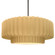 Large Tier Pleated 1-Light Pendant (254|CER-6555-MYLW-NCKL-RIGID-LED1-700)