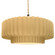 Large Tier Pleated 1-Light Pendant (254|CER-6555-MYLW-MBLK-BEIG-TWST)
