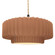 Large Tier Pleated 1-Light Pendant (254|CER-6555-ADOB-MBLK-BEIG-TWST-LED1-700)