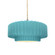 Medium Tier Pleated 1-Light Pendant (254|CER-6553-RFPL-NCKL-BEIG-TWST)