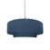 Medium Tier Pleated 1-Light Pendant (254|CER-6553-MID-BRSS-BEIG-TWST)