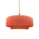 Medium Tier Pleated 1-Light Pendant (254|CER-6553-BSH-NCKL-BEIG-TWST-LED1-700)
