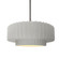 Medium Tier Pleated 1-Light Pendant (254|CER-6553-BIS-NCKL-RIGID)