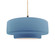 Large Tier 1-Light Pendant (254|CER-6545-SKBL-MBLK-BEIG-TWST-LED1-700)
