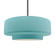 Large Tier 1-Light Pendant (254|CER-6545-RFPL-NCKL-RIGID-LED1-700)