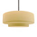 Large Tier 1-Light Pendant (254|CER-6545-MYLW-NCKL-RIGID)